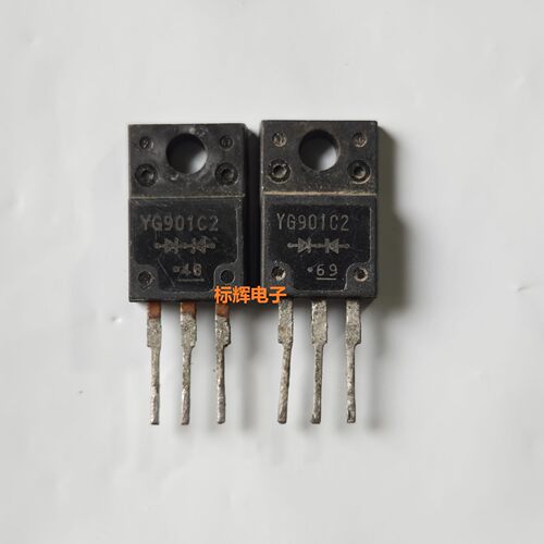 YG901C2 902C3 进口拆机肖特基二极管 TO-220F封装