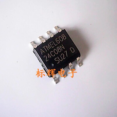 贴片 AT24C08N AT24C08AN-SU27 存储器IC芯片 SOP-8封装 可直拍