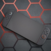 FY适用于switch2 OLED高清弧边玻璃除尘定位钢化膜 switch