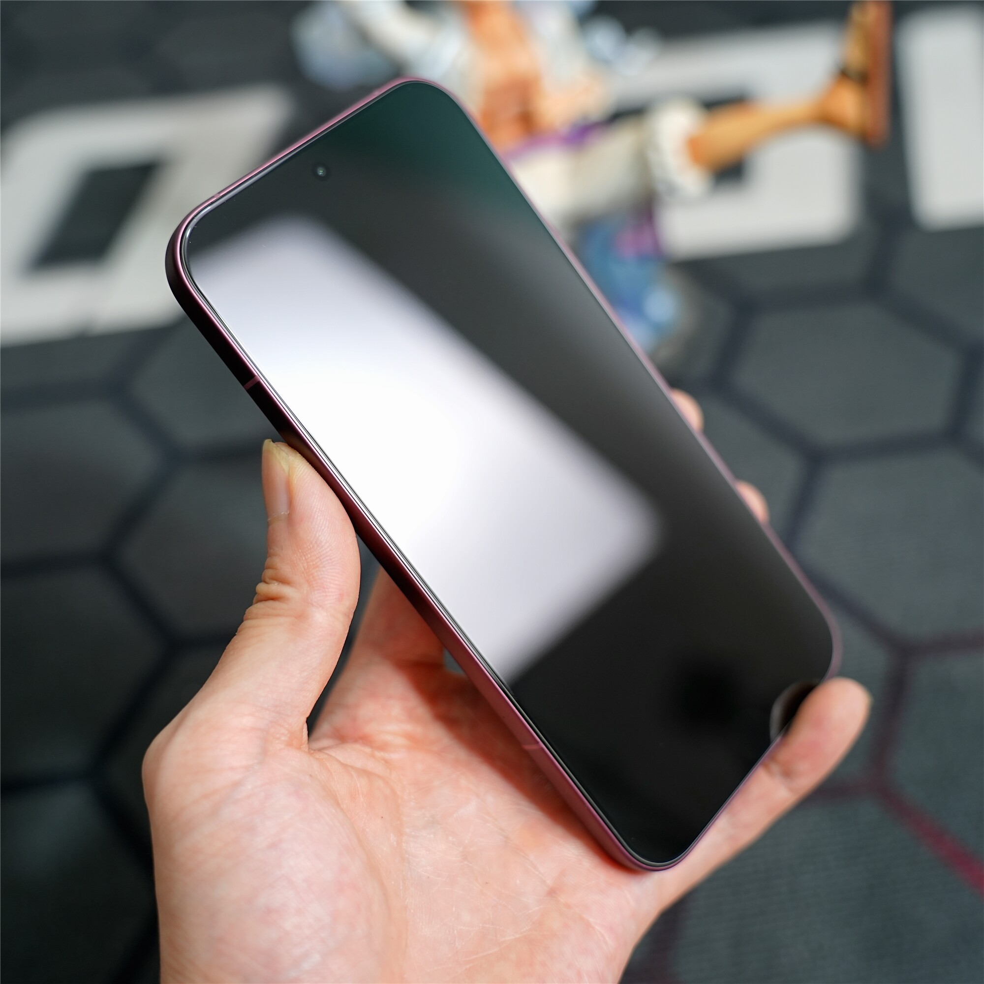 FY  【全透明钢化膜:高清/AR】适用于红米K100PRO MAX  全透明大覆盖弧边玻璃钢化膜【六孔定位除尘盒】图片