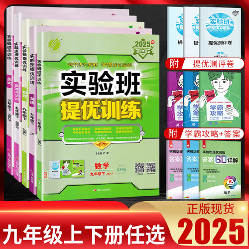 江苏2025版实验班提优训练九年
