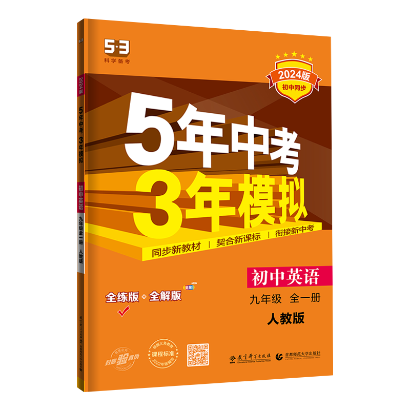 2025五三中考英语九全一册人教版