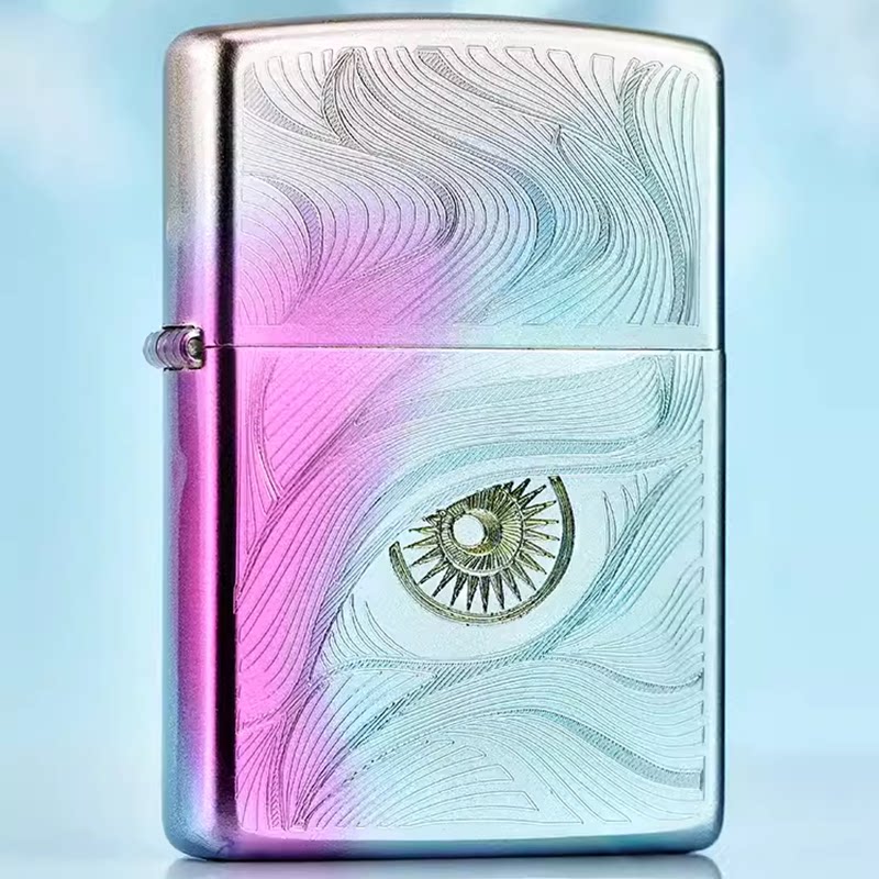 Zippo幻彩磨砂炫彩个性男士礼物