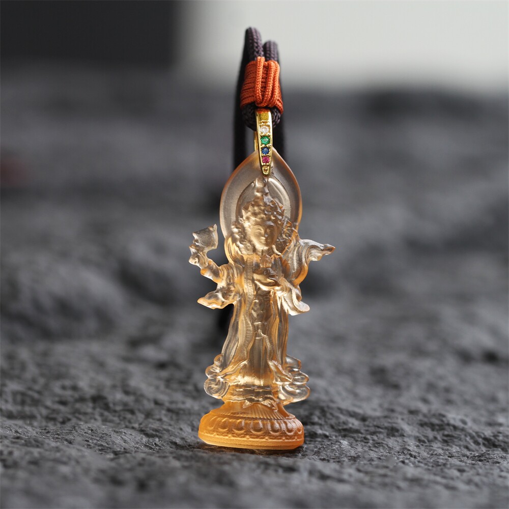 阿企佛母吊坠佛像结缘品随身