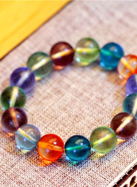 古法琉璃手串珠宝配珠五行珠佛珠