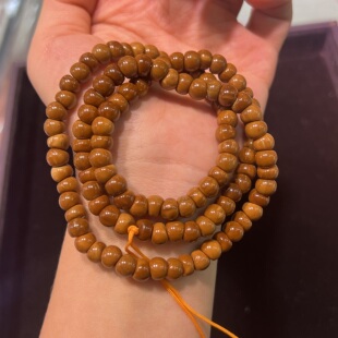 高品库克蒜瓣大肠手串108颗多圈佛珠手链精工库克高油项链男女款