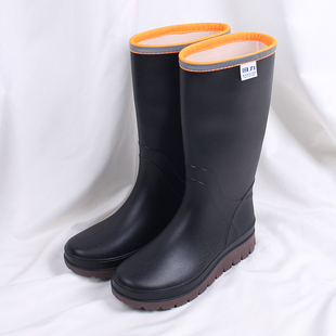 回力雨鞋 时尚 外穿加绒雨靴耐磨钓鱼工作厨房防滑防水胶鞋 高筒男士