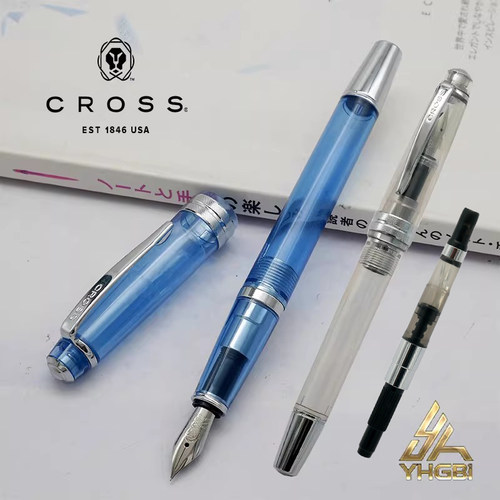 高仕透明彩色示范钢笔佰利CROSS