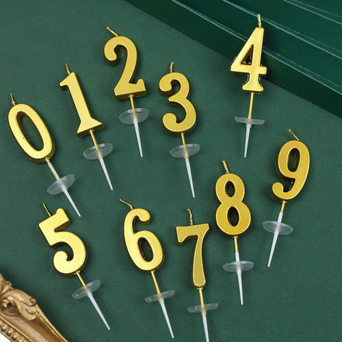 无生日无生日蜡烛数字长条蜡烛