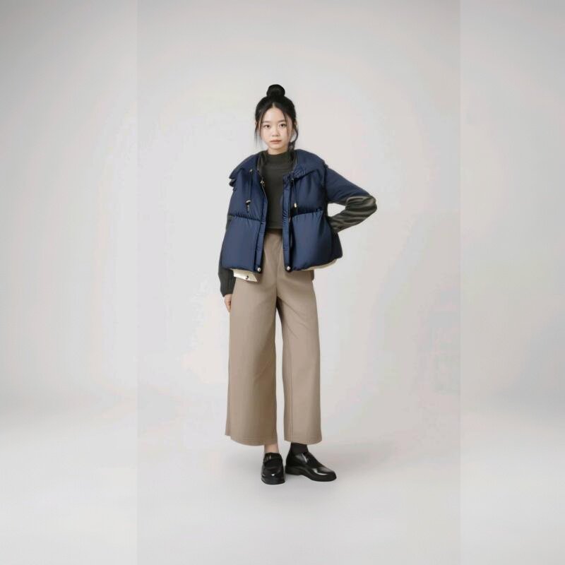 2025秋冬羽绒服马甲95%白鹅绒女士高端坎肩