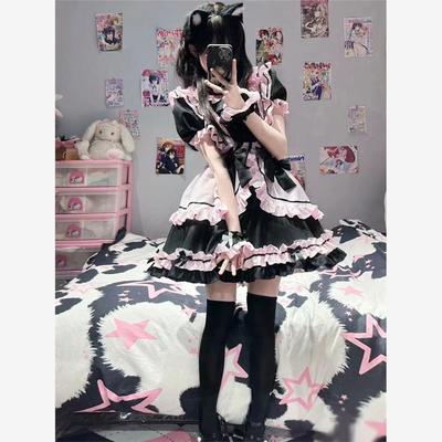 可爱大码猫咪女仆Lolita