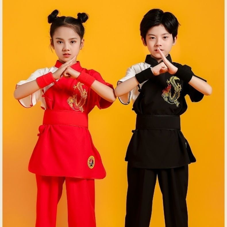 儿童武术服装中国演出服