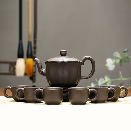 实力派原矿紫泥礼盒装功夫茶具