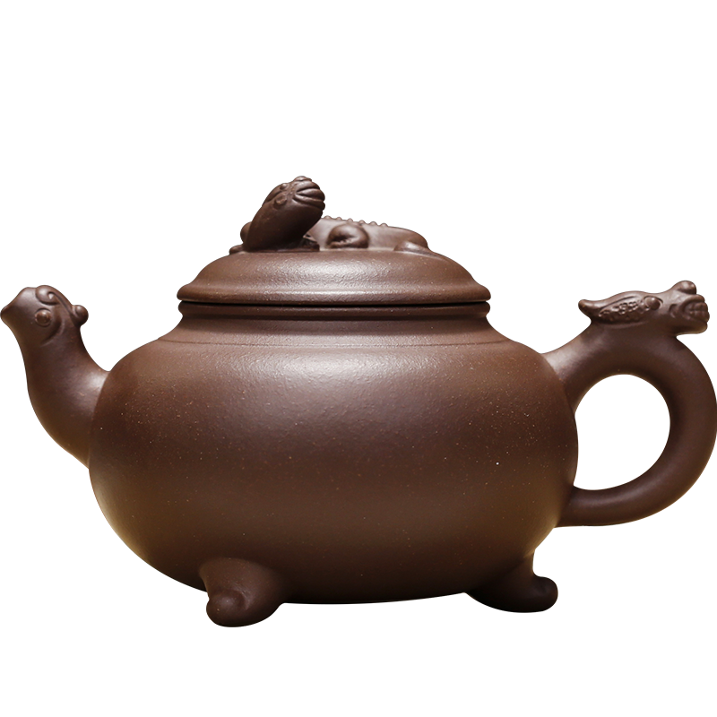 张义制陶复古宜兴紫砂壶功夫茶具