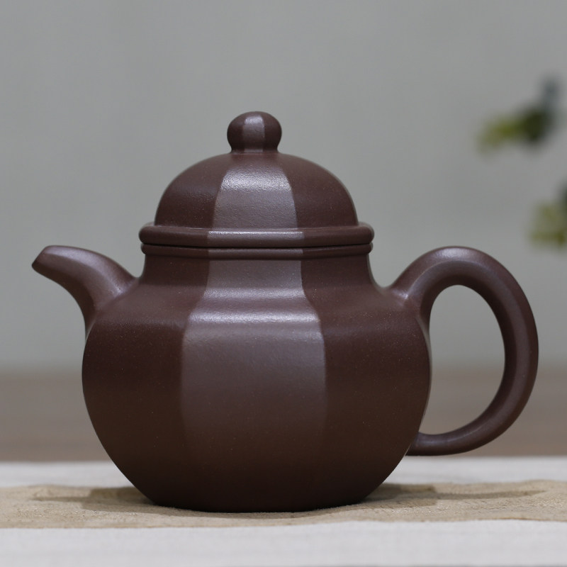 八方掇球原矿底槽清高工耿浩纯全手工制作正品宜兴紫砂壶家用品茗