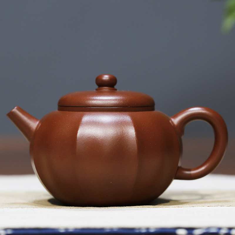 宜兴紫砂壶手工制作珍藏底槽清