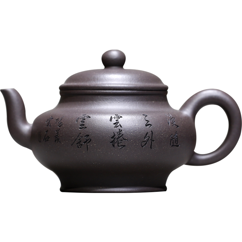 珍藏天青泥工夫祥生宜兴紫砂壶