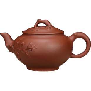 玉兰笑樱 紫砂名师 助工 宜兴紫砂壶 原矿老红泥 正品收藏包邮
