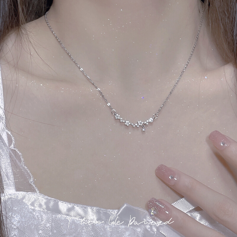 满目皆星辰*925纯银项链女