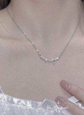 满目皆星辰*闪钻项链女款冷淡风