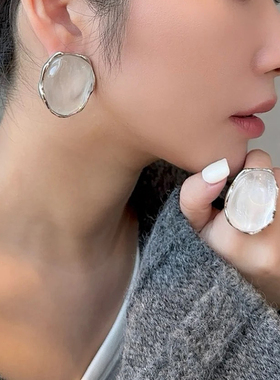 明星同款塞蒂娜之泉耳钉轻奢小众