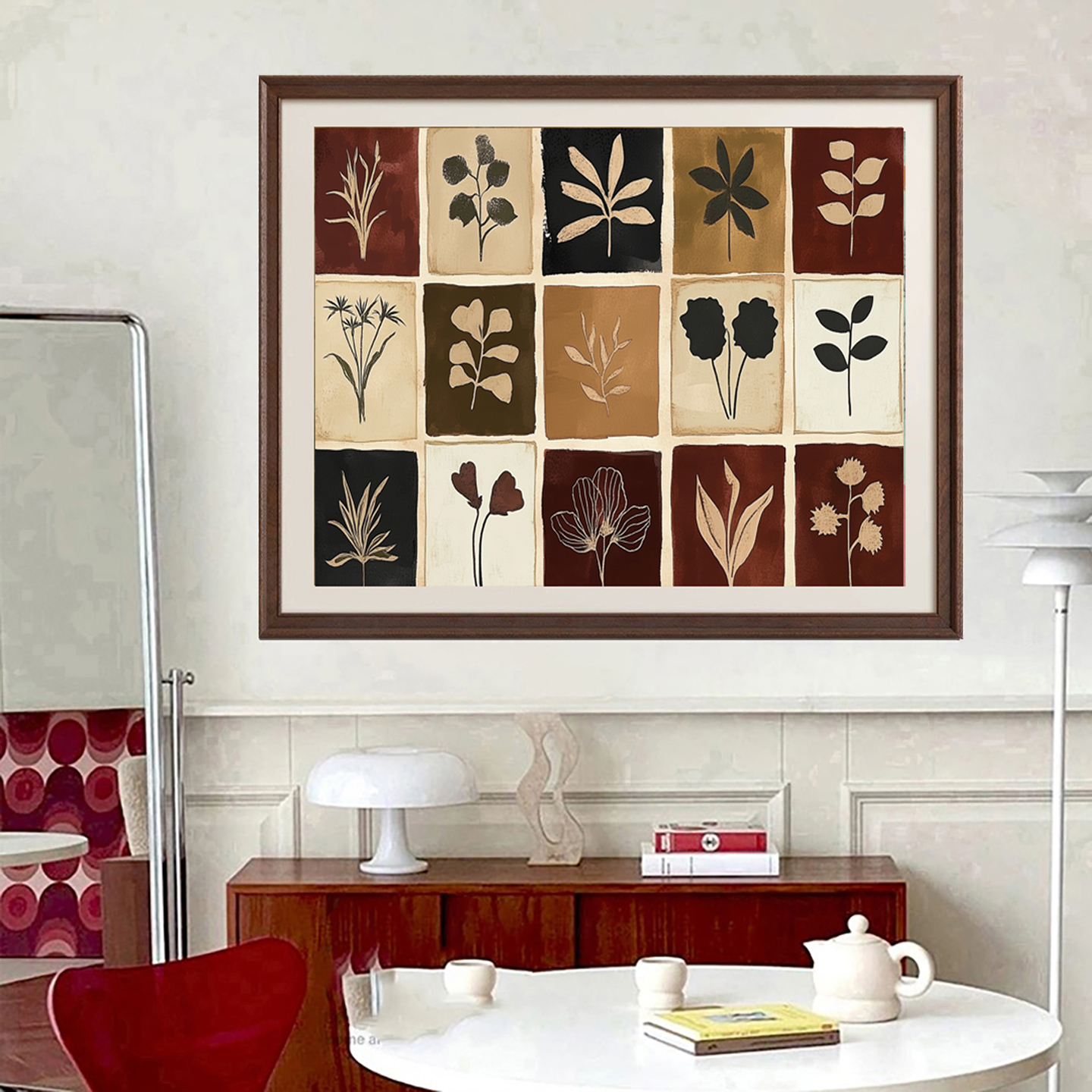 原創|《花影集》中古風手繪油畫