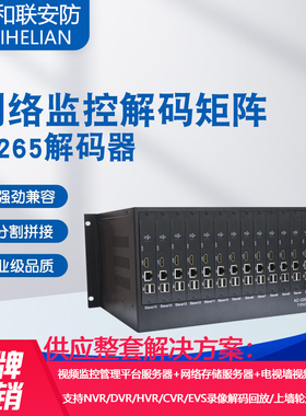 城市视频监控高清网络解码器DS-6A04UD、DS-6A08UD、DS-6A10UD
