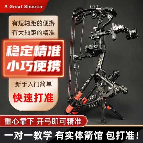 AGS射手S1两用钢珠弓高**度户外比赛鱼复合弓射箭非征途猛禽