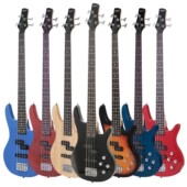 四弦电贝司套装 4弦电贝斯BASS入门摇滚演出贝司IB贝司吉他初学