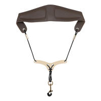 The new saxophone neck strap, metal hook, saxophone shoulder strap, comfortable, breathable and adjustable saxophone hanging strap thumbnail 2