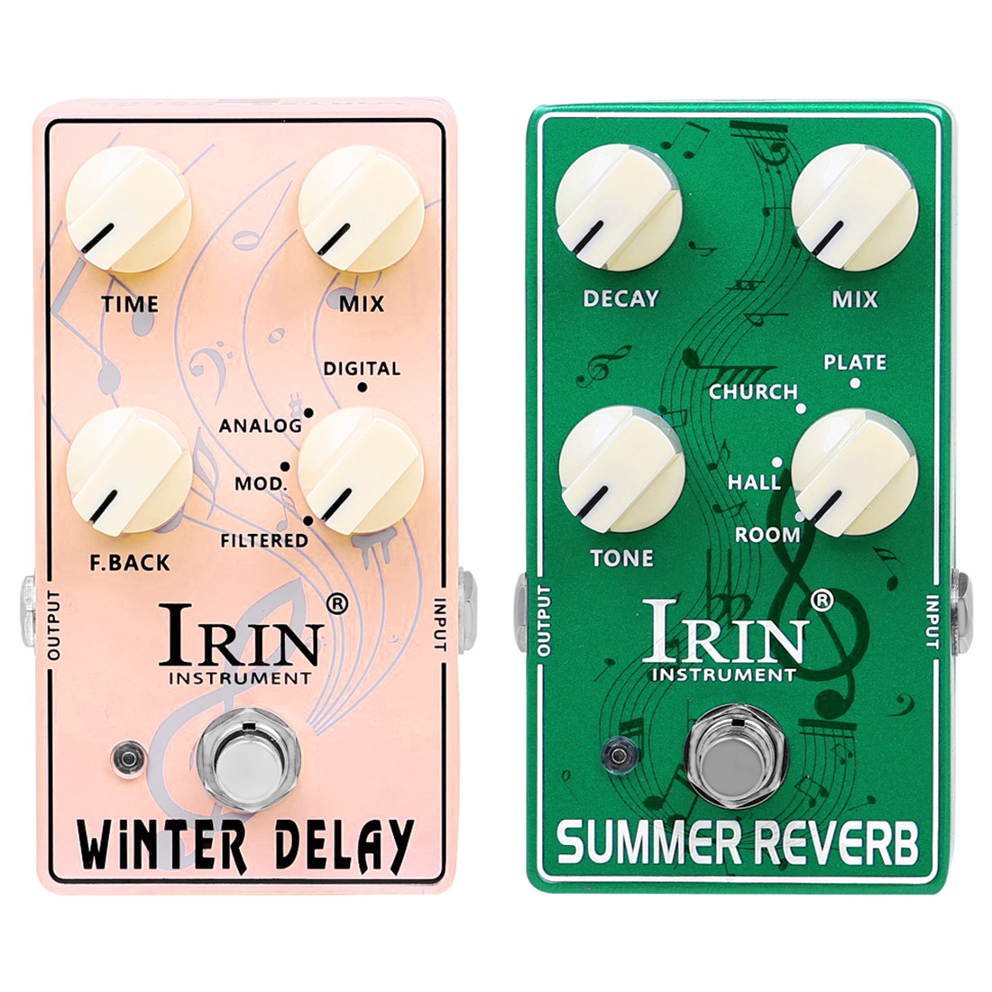 跨境迷你电吉他单块效果器SUMMER REVERB效果便捷吉他配件