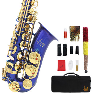 新款降e调中音萨克斯风管乐器套装初学考级萨克斯Alto saxophone