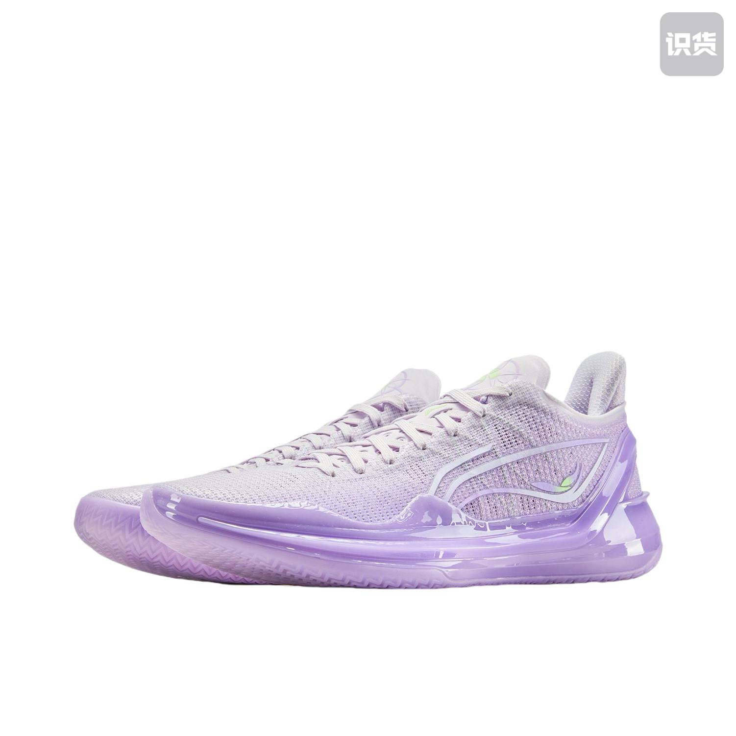 李宁 利刃4 V2 篮球鞋 聚氨酯大底全掌稳定减震回弹轻便网面