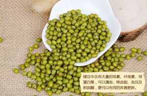 买4送1斤包邮 绿豆 新鲜人工精选农家绿豆粮油 肉多皮薄 500g