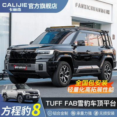 方程豹8车顶平台TUFF FAB雪豹系列车顶平台侧爬梯豹八行李架PRO版