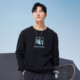 套头青少年上衣酷潮男装 拓路者字母LOGO印花设计男式 卫衣春款