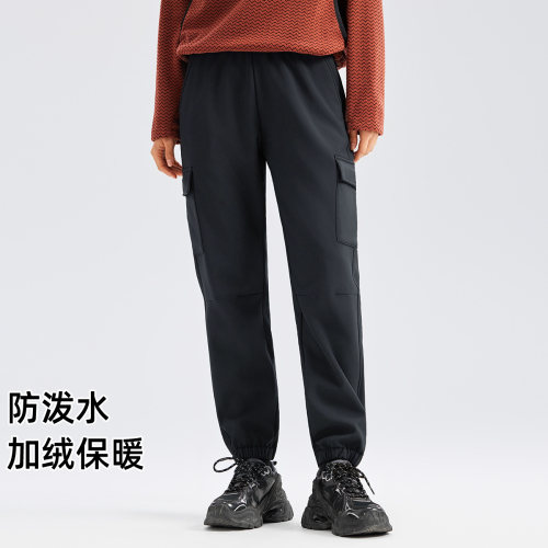 【工装软壳裤】拓路者加绒冬季户外女士徒步运动户外时尚休闲长裤