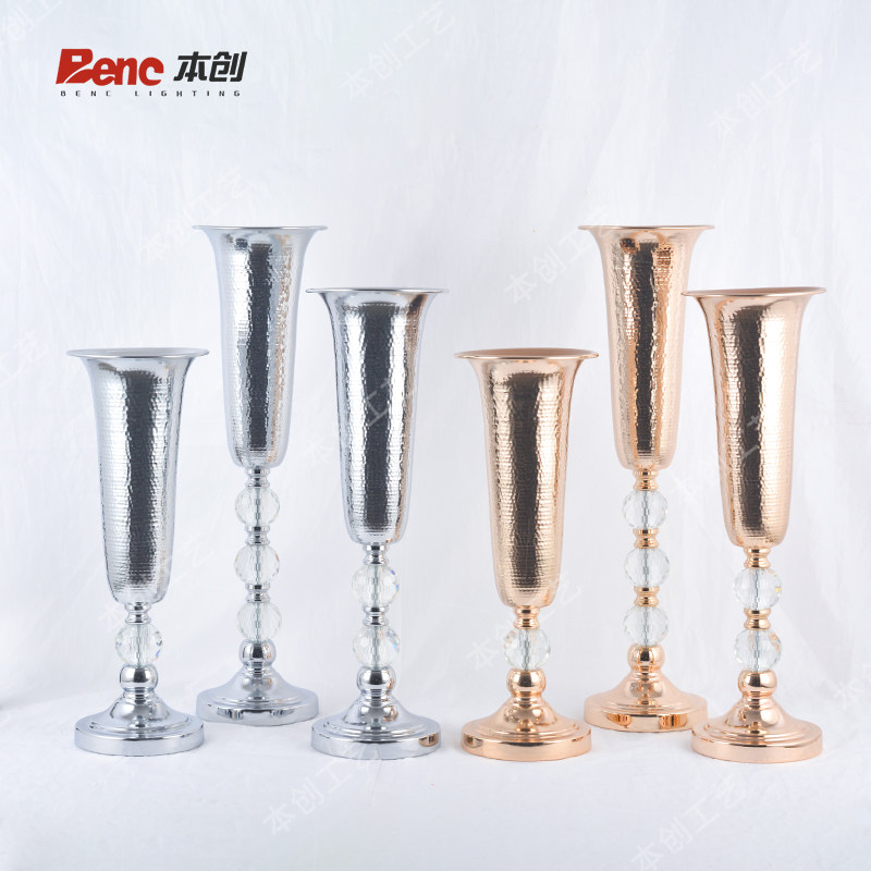 欧式电镀铁艺花瓶摆件婚庆插花金色道具路引主桌浪漫主题装饰用品,节庆用品/礼品,路引,淘宝优惠券,粉丝福利购,淘宝优惠卷