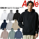 连帽加绒卫衣男女纯色宽松休闲拼接 12盎司5763日系重磅秋冬季