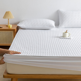 防水隔脏床笠保护套防尘防潮隔尿床垫保护罩透气可机洗床罩单件