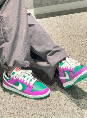 Nike/耐克 Dunk Low 马卡龙 女子低帮运动休闲板鞋FD9924 FD9922