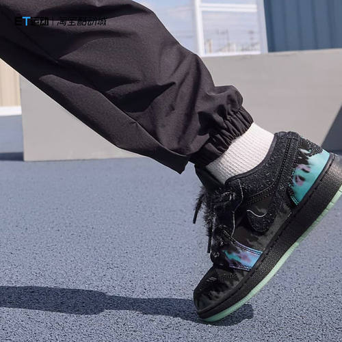 Nike/耐克新款正品Air Jordan 1儿童运动休闲低帮板鞋 HQ3442-001 - 封面
