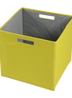 牛津布艺桌面正方形收纳箱衣服玩具储物盒卡莱克家用格子书柜