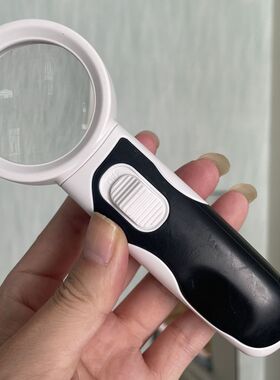 77390B高倍高清光学老人手持式阅读50 65 80 90mm放大镜定制LOGO