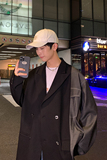 2026秋季新款小西服拼接不对称宽松韩版休闲西服外套黑GX10-P135，男装西服，电商B277(原6028)