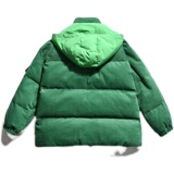 2026冬季新款灯芯绒拼接可拆卸帽保暖棉衣外套GM07-P125，男装棉衣，电商B277(原6028)