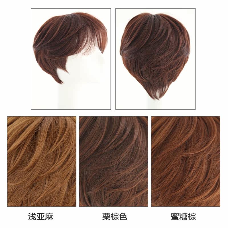 Perruque      cheveux raides Court - Ref 2610407 Image 3