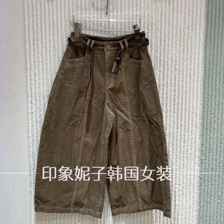 欧洲站2026秋季新款高腰宽松直筒牛仔裤女休闲九分裤百搭893077