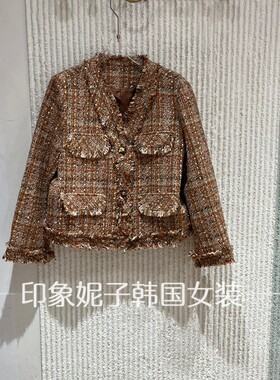 欧洲站秋季新款小香风短款外套女