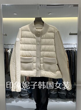 2026冬季修身单排扣淑女羽绒服